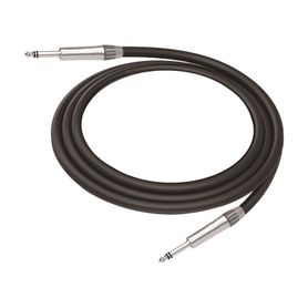 cable de audio  plug 14 in a plug 14 in stereo  carcasa cromada  conectores seetronic  longitud 3m